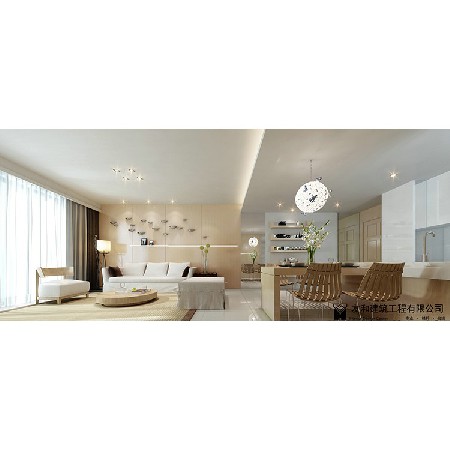 現代簡約風格樣板房